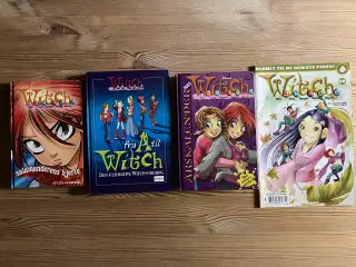 2 Witch bøger, Witch Årskalender og Witch hæfte