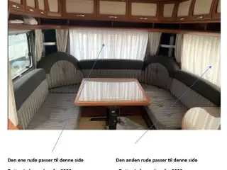 3 stk. helt Nye Vinduer Hobby Prestige 650 Umfe 