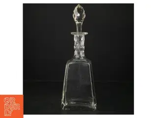 dekorativ glaskaraffel (str. 21 cm)