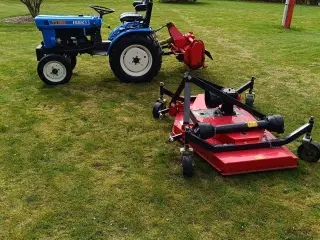 Iseki tx1500 med maskiner