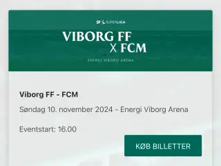 Viborg FF - FC Midtjylland billetter