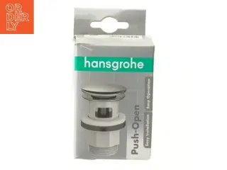 Push-open badeværelsesafløbsprop fra Hansgrohe