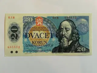 20 Korun Czech Republic 1988