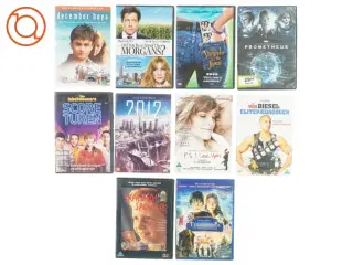 Blandet film (10 stk) fra DVD