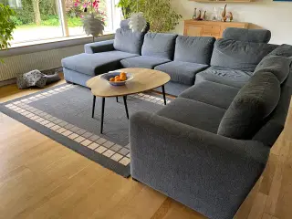 Hjørnesofa m/chaiselong
