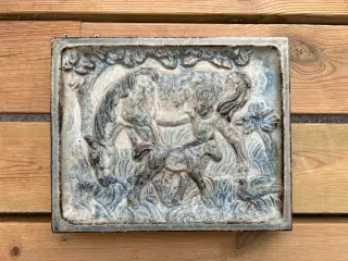Væg relief Royal copenhagen