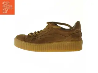 Brune platform sneakers, størrelse 38 fra Sls (str. 38 )