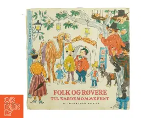 Folk og røvere i Kardemomme By Plade (str. 18 x 18 cm)