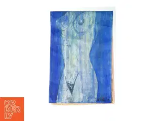 Håndmalet kunstværk (str. 150x50 cm)