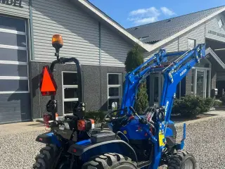Solis S26 6x2 med fuldhydraulisk frontlæsser og brede Industrihjulmontering