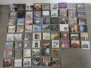 66 blandet CD'er - 1 kr. pr. stk
