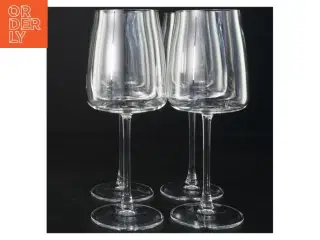 Hvidvinsglas (4 stk) fra Lyngby glas (str. 21,5 x ø 6,5 cm)