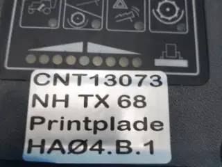 New Holland TX68 Printplade 84001151