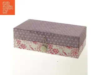 Dekorativ opbevaringsboks (str. 8x25,5x13,5 cm)