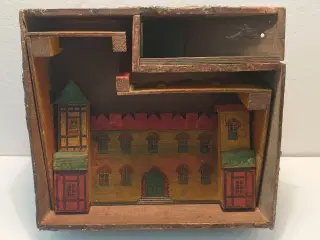 Fængselslegetøj: Sammenklappelig borg, ca 1940