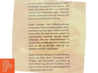 Pædagogik og lærerprofessionalitet bog fra Forlaget Klim