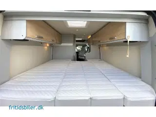 2024 - Hymer Free 602 2,3 140 hk   Hymer 602 på under 6 meter med langsgående senge