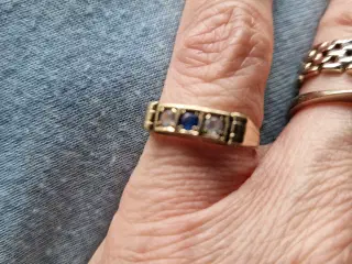 Guld antik ring 