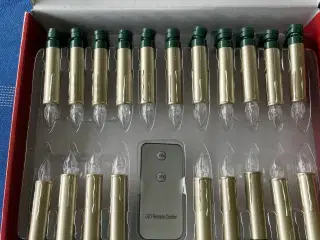 20 stk. batteri lyseholder