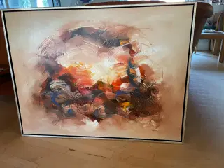 Maleri af Ulf Røll Larsen