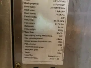 Varmepumpe til reservedele