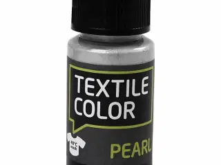 Textile Color, perlemor, sølv, 50ml/ 1 fl.