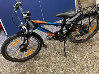 Drenge cykel m 7 gear serious med lås 
