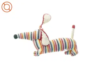 Hæklet gravhund (str. 40 x 17 cm)