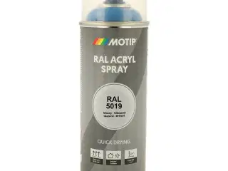 Motip Ral 5019 high gloss capri blue