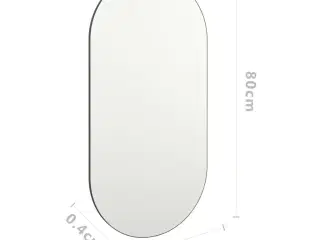 Spejl 80x40 cm glas