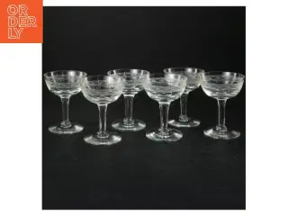 Sæt med 6 cocktailglas (str. 9 cm)
