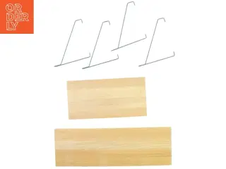 Hylder (str. 60 x 20 cm og 40 x 20 cm)