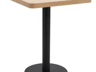 Bistrobord 60x60 cm MDF lysebrun