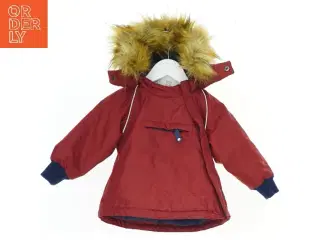 Børne vinterjakke med pelskrave fra Racoon (str. 80)