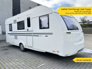 2018 - Adria Altea 552 PK   Pæn og velholdt campingvogn MED 3 KØJER