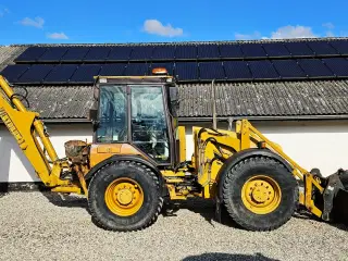 Hydrema 906B / rotortilt med klo / nye dæk / skovlsæt mv.
