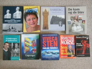 JULEGAVEN -- 9 forsk. bøger