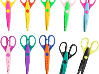 Mønstersakse 16 cm - 10 stk. Ergonomisk design