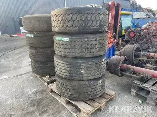 Lastbilsdæk Bridgestone 385/55R22.5 4 styk