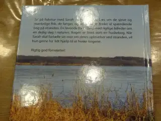 Med far på fisketur ved stranden