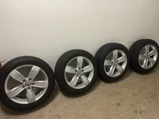 Vinterhjul har siddet på Passat