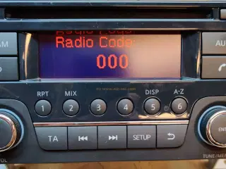 Reparation af Radio for Nissan , Renault & Dacia