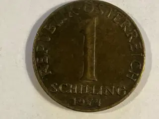 1 Schilling Østrig 1974