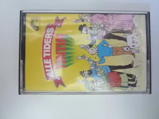 Alletiders TINTIN cassettebånd.