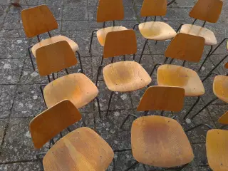 Top retro teak børnestol