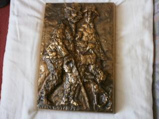 Nellemose Bronce Relief 1978