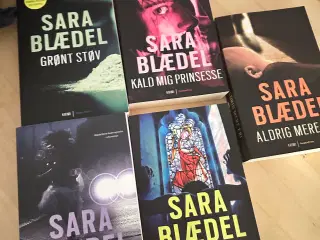 Bøger Sara blæde 60kr stk