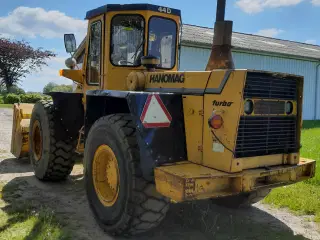 Gummiged/læssemaskine