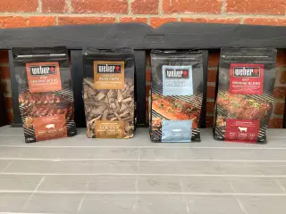 4 hele poser Weber Smoking blend
