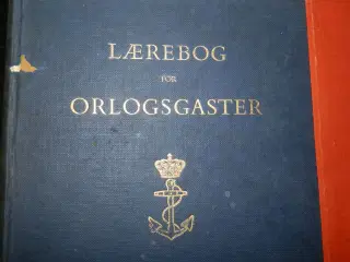 Lærebøger for Orlogsgaster i fin stand.